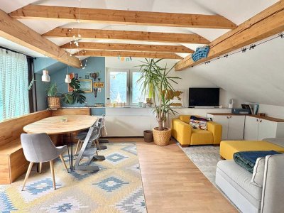 PROVISIONSFREI! 4Z-Dachgeschosswohnung über den Dächern von Lage
