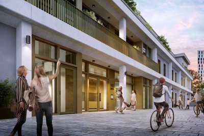 Exklusives 1-Zimmer-Penthouse-Apartment: Urbanes Wohnen mit Leichtigkeit