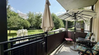 TOP! Modernes Wohnen mit Gartenidylle – hochwertig sanierte 2-Zimmer-Wohnung im Leipziger Westen