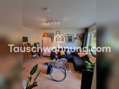 Tauschwohnung: 1 Zimmer Wohnung in Rheinnähe mit Balkon und seperater Küche