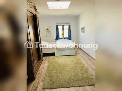 Tauschwohnung: 2 R-Dachgeschosswohnung im Paulusviertel