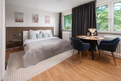 Vollmöblierte 1-Zimmer-Wohnung mit Balkon wartet auf Sie!