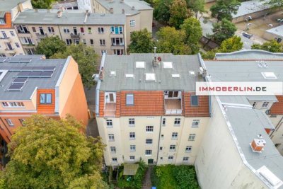 IMMOBERLIN.DE - Große moderne 150qm Wohnung mit hellem Ambiente, Sonnenterrasse & Teilungsoption