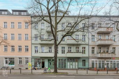 Urban Living im Florakiez – helle 2-Zimmer-DG-Wohnung mitten im Kiez