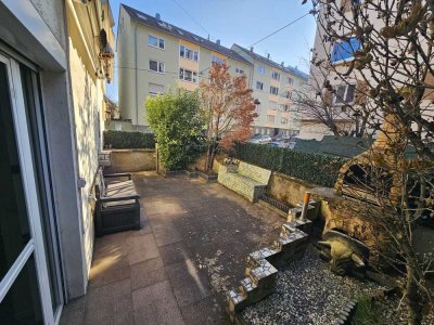 128 m² mit Terrasse & Garten – großzügige Familienwohnung in Stuttgart-Ost
