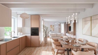 Energieeffiziente Penthousewohnung - 2 ZKB mit Aufzug, Terrasse, EBK und großer Garage in Bad Ems!