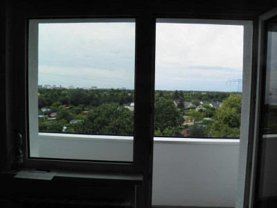 Johannistal: Grüner Weitblick, Südwestbalkon, ruhig