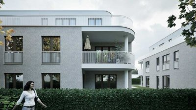 HUNTEPANORAMA in KFW-40 QNG – 2-Zimmer-Wohnung mit Terrasse im Erdgeschoss!
