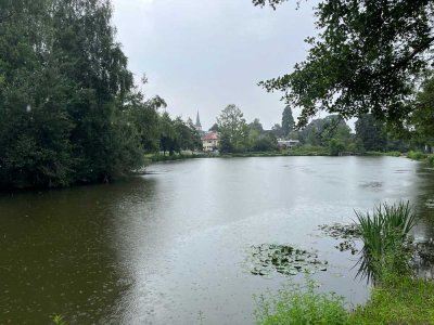 Direkt im Grünen: perfekt geschnittene und sanierte 2,5-Raum-Wohnung mit neuem Bad, Balkon und EBK!!