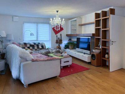 Moderne 3-Zimmer-Erdgeschosswohnung mit Garten in 79331 Teningen