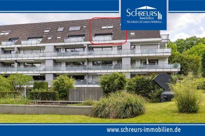 Großzügige Maisonette mit Weitblick ins Grüne – Design trifft Lebensgefühl am Aaper Wald in D-Rath!