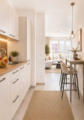 Neubau-Gebiet Hannover Kronsrode (A4): EBK, Balkon, Tageslichtbad, Fußbodnhzng, Keller, Lift, TG