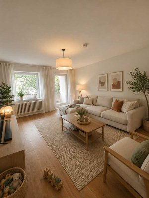 Helle modernisierte Wohnung mit Balkon und Aufzug in gefragter City-West-Lage