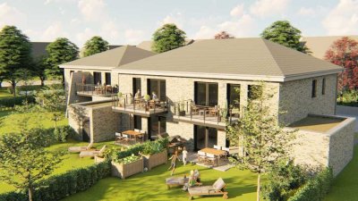 Neubau-Wohnung mit Garten und Blick auf die Niers-Aue