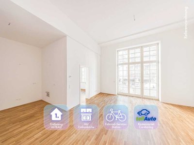 *** Cooler Loft * EBK * Balkon * Erstbezug Stille Post Chemnitz * 09/26 ***