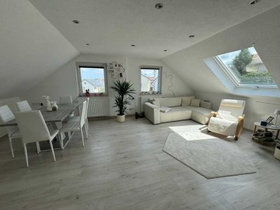 Lichtdurchflutete Dachgeschosswohnung in Erdmannhausen