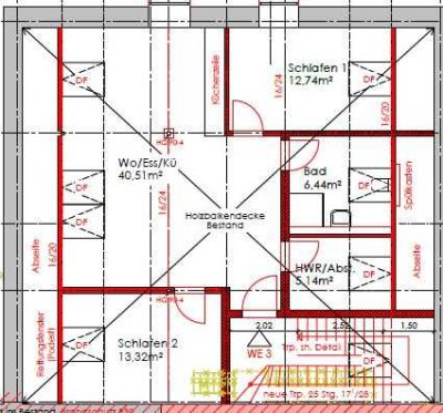 Moderne DG-Wohnung auf ehemaliger Hofstelle im Nettetal