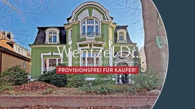 Historische Villa mit Charme auf kirchlichem Erbpachtgrundstück in Hamburg Ohlsdorf - Wentzel Dr.