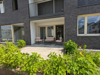 Zweitbezug Neue Stadtmitte Rheinstetten. Moderne 3-Zimmer-Wohnung im Erdgeschoß