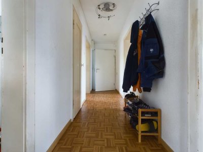 Freistehende Geräumige 3-Zimmer-Wohnung zu verkaufen!