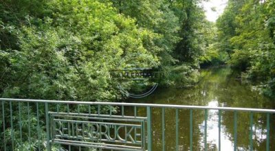 Hummelsbüttel: Stilvolles Wohnen am Teetzpark; 128qm - Erdgeschoss-Wohnung m. Garten u. Alsterzugang