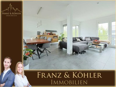 Riedberg | 3-Zimmer Penthouse-Feeling mit Terrasse, 2 Loggien und hochwertiger Einbauküche