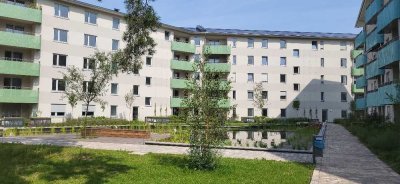NEUBAU - 2-Zimmer Wohnung im 4. OG mit Balkon (Nr. 13) Aufzug, Tiefgarage, Fußbodenheizug