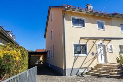 Geräumige Doppelhaushälfte in ruhiger Lage mit gemütlichem Garten