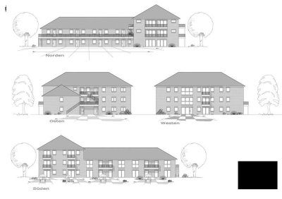 Grundstück mit Baugenehmigung in Heide - 25 Wohneinheiten im KfW-40-Standard