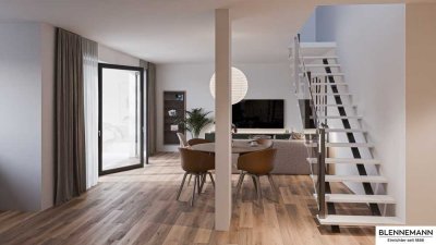 NEUBAU: Maisonette im Dachgeschoss mit 5 Zimmern, Balkon & Dachterrasse