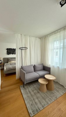 1,5-Zimmer Wohnung, vollmöblierter Erstbezug mit Dom-Blick - in der Innenstadt von St. Pölten