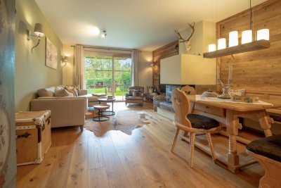 Liebevoll eingerichtete Gartenwohnung im alpinen Stil (06538)