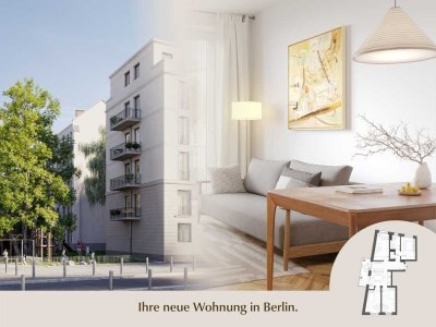 Kompakte 5-Zimmer-Residence mit Balkon an Park & Panke