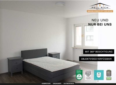 STARTKLAR: Teilmöblierte 3-Zimmerwohnung mit Einbauküche in Grünwinkel zur Miete