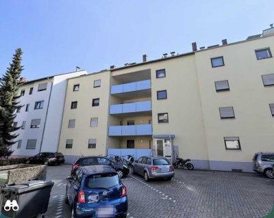 Schöne 2-Zimmer-Wohnung mit Balkon, EBK und Stellplatz in guter Lage in Schwetzingen