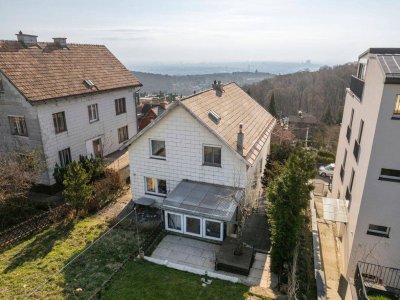 Oberhalb der Stadt! Traumpanorama Stadt- &amp; Waldblick !