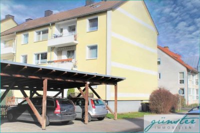 Unna-Königsborn: Zentral gelegene ca. 81 m² große 4 Zimmer Eigentumswohnung mit Balkon und Carport!
