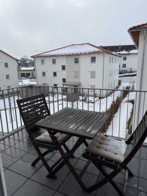 Helle 2-Zimmer Wohnung mit Balkon im 2. OG in Beratzhausen