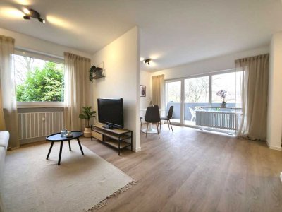 Helle, Renovierte Erdgeschosswohnung mit Tiefgarage, Balkon, Keller, Aufzug - Provisionsfrei