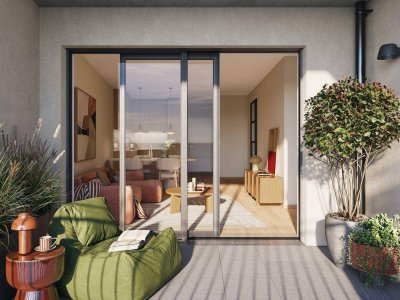 Erstbezug - stilvolle 3-Zimmer-Neubauwohnung mit Loggia &amp; Balkon in 1180 Wien