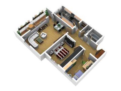 Stilvolle, modernisierte, helle 3-Zimmer-Wohnung mit gehobener Innenausstattung mit EBK in Putzbrunn