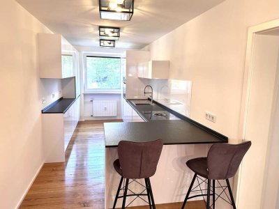 Exklusive 3-Zimmer-Wohnung mit 76 m², 2 Balkonen, hochwertiger Einbauküche & Stellplatz