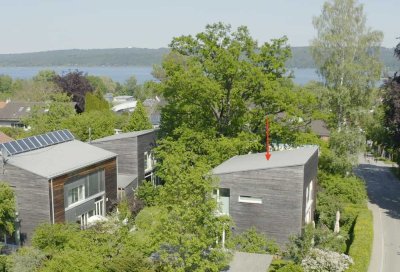 Zukunftsweisendes Passivhaus aus Holz und Glas