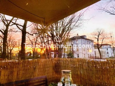Tauschwohnung: 3 Raumwohnung mit Terrasse