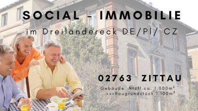 Raum für  IDEEN  in Zittau DE/ PL/ CZ! Ehemalige Klinik sucht  Investor