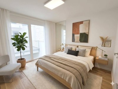 Neubauwohnung mit Balkon &amp; 2 TG-Plätzen – Nähe Wien