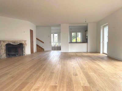 EXKLUSIVE 5 ZIMMER-MAISONETTE-WOHNUNG MIT SKYLINE-BLICK /TERRASSE/EBK/KAMIN IN BESTER LAGE