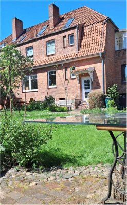 Das 1. OG: Altstadtnah, mit Garten, Wintergarten, Waschküche