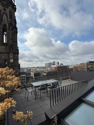 Neuwertiges 3-Zimmer Penthouse mit Dachterrasse