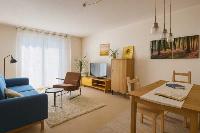 2 Zimmer Wohnung mit Balkon und Stellplatz
